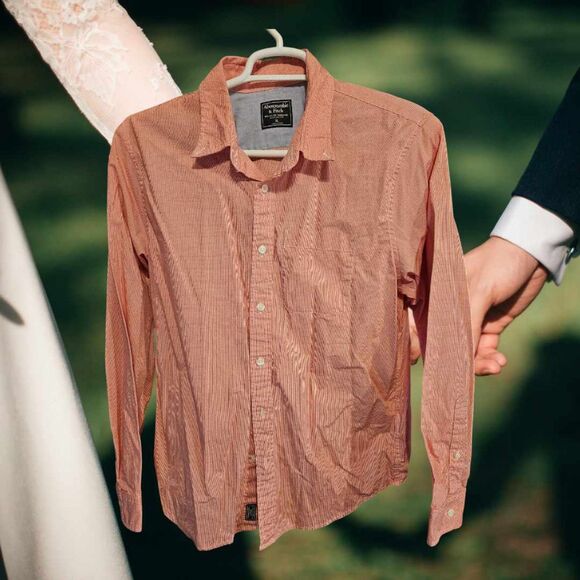 Abercrombie & Fitch Long Sleeve‎ Red Check Size XL - Picture 1 of 2